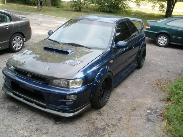 Alargadores de para-lama JDM para Subaru Impreza GD WRX extensões de corpo largo 2" 50mm 4 peças - Imagem 1 de 2