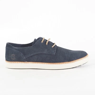 Mens Timberland Plain Toe Oxford 9267B Navy Casual Lace Leather Everyday Shoes - Image 1 of 4