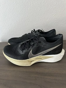Nike Men's ZoomX Vaporfly Next% 3 Black Mtlc Gold Grain DV4129-001 Size 14 - Picture 1 of 7