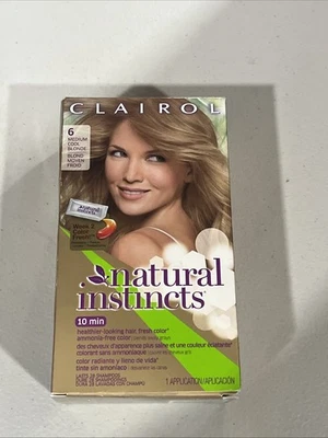 Clairol Natural Instincts Hair Color Former 6 8A Medium Cool Blonde - Image 1 of 4