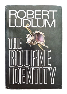 The Bourne Identity Robert Ludlum Book Club Edition tapa dura con sobrepolvo Foto 1 de 4