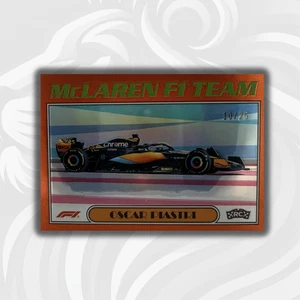 /25 Orange - Oscar Piastri - McLaren - #AU77-OP - 1977 - 2023 Topps Chrome F1 - Picture 1 of 5