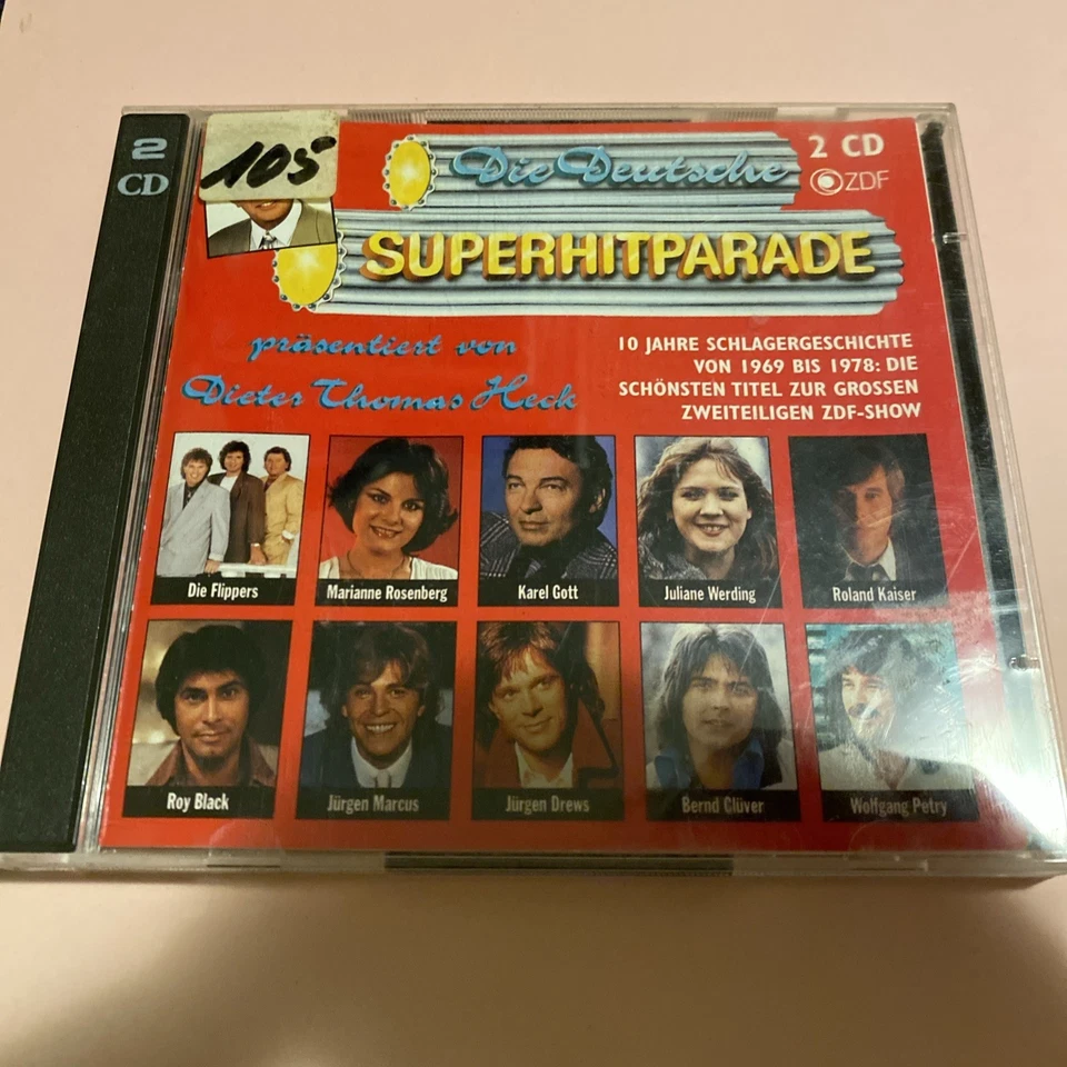 Deutsche Superhitparade (1969-78/94, D.T. Heck präs.) Flippers, Graham .. [2 CD] - Bild 1 von 1