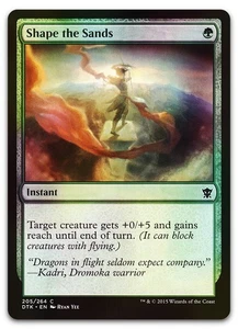 Shape the Sands #205 (Foil) (NM) Dragons of Tarkir DTK Magic MTG - Picture 1 of 2