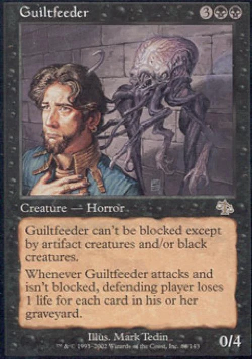 MTG English Guiltfeeder NM Foil Judgment - Image 1 of 1