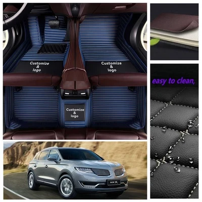 Fit for Lincoln MKX 2007-2018 Car Floor Mats Liner Carpets Waterproof Foot Rugs - Image 1 of 4