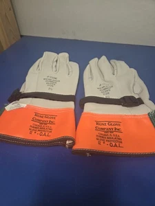 Kunz 1200 Handschuhschoner Größe 9,5 für Gummi Elektrohandschuhe 12" OAL USA - Bild 1 von 2