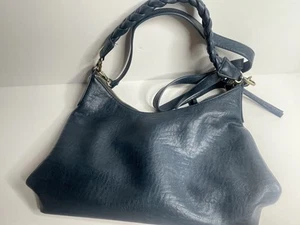 Selene Slouchy Hobo With Braided Handle And Crossbody Strap - Blue (Joy Susan) - Picture 1 of 6