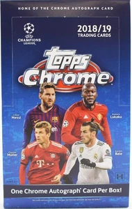 2018-19 Topps Chrome UEFA Sealed Hobby Box - Bild 1 von 1