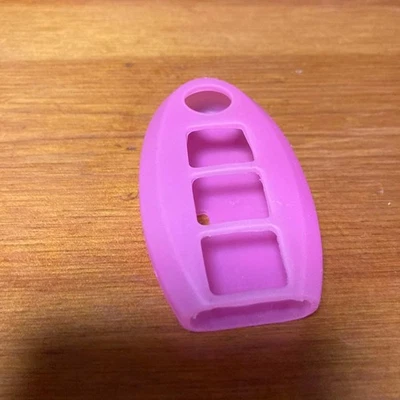 [Import duties included] Nissan Serena Smart Key Case Silicone Cover Pink Used - Imagem 1 de 4