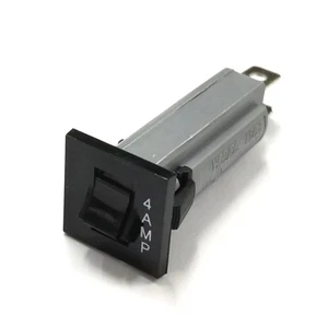 B8004B, 4 Amp PANEL MOUNT Pushbutton Circuit Breaker ~ Zing Ear ZE-800-4 4A - Picture 1 of 4