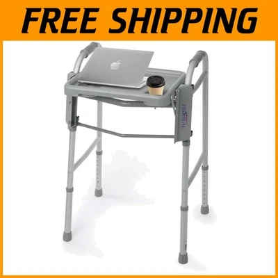 Versatile Walker Accessory - Attachable Tray with Cup Holder - Image 1 of 4