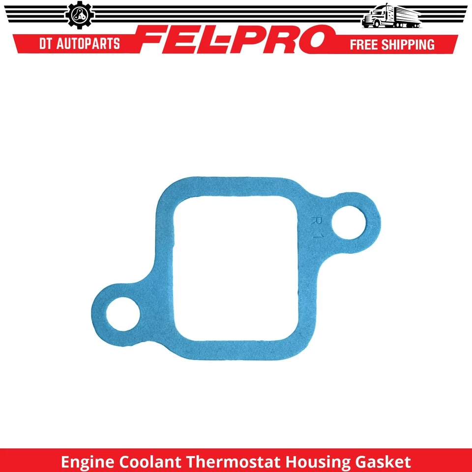 适用于 1964 - 77 雪佛兰 El Camino 发动机冷却液 恒温器 外壳 垫片 Fel-Pro — 第 1/1 张图片