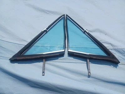 Mercury Commuter Ford Station Wagon 1965-68 OEM Car-Lite Juego de ventanas de ventilación de vidrio Foto 1 de 4