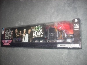 AEROSMITH'S KENWORTH SEMI TRUCK and TRAILER, SEALED, 1/43, NEVER PLAYED WITH !!! - Picture 1 of 2