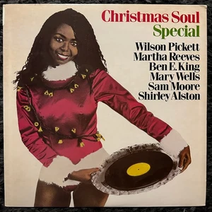 Various Artists Christmas Soul Special LP Vinyl Record 1982 Varrick Compilation - Picture 1 of 4