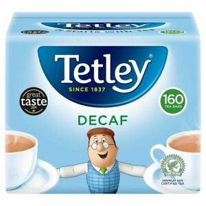 Tetley Decaf Tea Bags - 160 per pack
