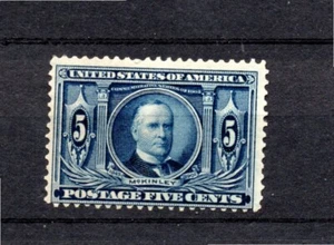 US 1905 vecchio francobollo da esposizione Louisiana (Michel 157) inutilizzato/MLH, spot sottile - Foto 1 di 2