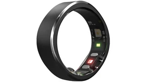 RINGCONN Smarter Ring Gr. 8 schwarz - Picture 1 of 7
