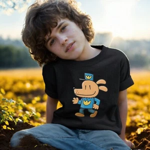 Dogman Kids T-shirt, Kids Birthday Holiday Gift, Birthday Party Cloth - Picture 1 of 20