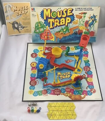 1994 Mouse Trap Game by Milton Bradley Complete in Great Condition FREE SHIPPING - Image 1 of 4