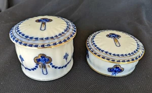 LOSOL WARE Keeling & Co Par Tazones Tapas Polvo Cosméticos Baratija Cabello Inglaterra - Imagen 1 de 6
