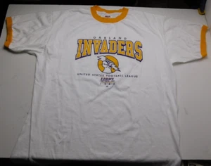 Camiseta De Colección Fútbol Americano 1983 Oakland Invaders Talla XL - Imagen 1 de 5
