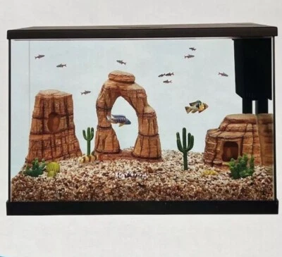 Top Fin Way Out West Aquarium Decor Pack Fish Tank decor NIB