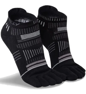 Hilly Socklet, Toe Socks for Running, Toe Seperator Socks Black LP £13 - Picture 1 of 7