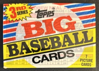 1988 Topps Big Baseball Pack 3rd Series Andy Allanson Indians Showing Top Front - Image 1 of 2