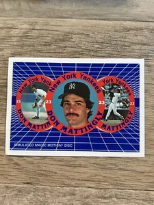 1986 SPORTFLICS MAGIC MOTION OFFER DON MATTINGLY (Not A Card..Magazine Offer) - Picture 1 of 2