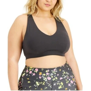 Sujetador deportivo ID Ideology Performance Plus Impact para mujer carbón - Imagen 1 de 9