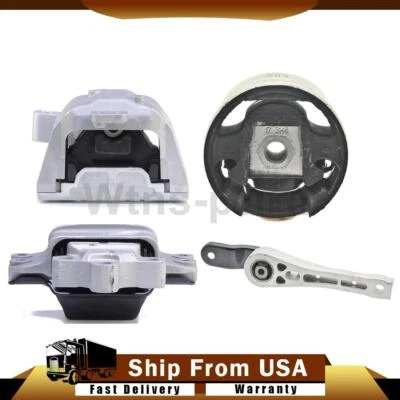 Soportes de motor/puntal de par/transmisión 4x para Volkswagen GTI 2006-2014 Foto 1 de 4