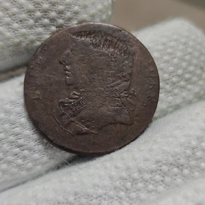1790er Half Penny Conder Medaille Kolonialmünze Gott schickt Frieden Fehlermünze - Bild 1 von 6
