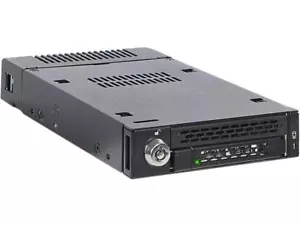 ICY DOCK ToughArmor MB833M2K-B M.2 PCIe NVMe SSD Mobile Rack for External 3.5" - Picture 1 of 5