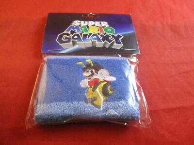 Pulsera Super Mario Galaxy Nintendo Wii Oficial Nintendo 2008 *NUEVA* Foto 1 de 2
