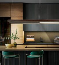 Luxury Modern Wooden Shelf  Pendant Light Length 4 Feet Hybrid Chandelier 48 W