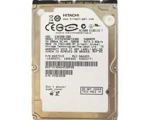 Hitachi HTE545050KTA300 0A57319 DA2453 (VEG) Thailand 500gb 2.5" Sata HDD NOV-08 - Picture 1 of 3