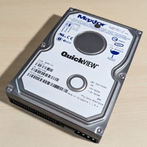 USED Maxtor Quickview 160GB ide 3.5in internal hard drive