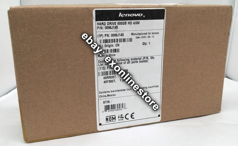 00MJ145 - 600GB 10,000 rpm 6 Gb SAS 2.5 Inch HDD - Image 1 of 1