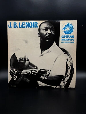 J.B. Lenoir, Chess Masters, Double Album, VG+/NM - Image 1 of 4