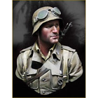 1/10 kit modèle en résine BUST soldats allemands fantassin Seconde Guerre mondiale non peint