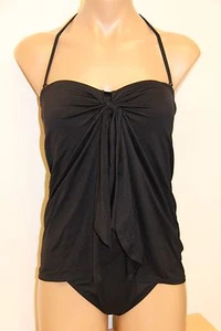 New Ralph Lauren Swimsuit Bikini 1 piece Size 6 Strap Black - Picture 1 of 6