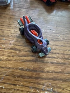 Mattel 1985 Hot Wheels Purple Cobra Snake Car - Picture 1 of 5
