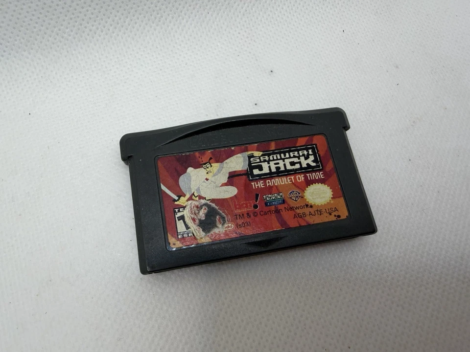 Samurai Jack: The Amulet of Time (Nintendo GBA, 2003) Game Cartridge Only - Image 1 of 1