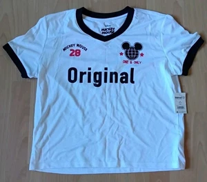 Disney Mickey Mouse One & Only Original T-Shirt Größe Kinder Medium (8-10) Neu mit Etikett - Bild 1 von 6
