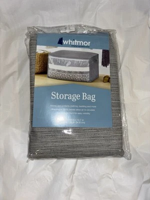 Whitmor  STORAGE BAG 16.9x23.6x13.7in. NEW! - Image 1 of 4
