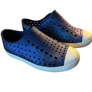 Scarpe Native Jefferson blu iridescente viola taglia C 13 - Foto 1 di 5