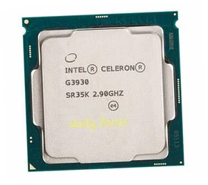 Intel Celeron G3930 2.9 GHz LGA1151 2 cores 2 threads SR35K CPU Processor 2 MB - Picture 1 of 3