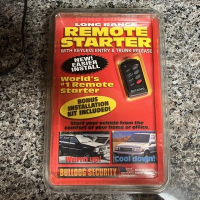 Sistema de Arranque Remoto Bulldog Seguridad Largo Alcance Modelo RS 114 Hecho en EE. UU. Foto 1 de 4